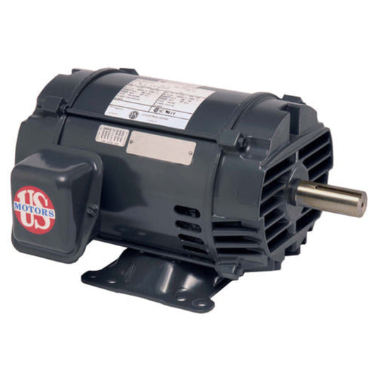 U.S. Motors D50P2DS General Purpose Three Phase ODP Horizontal - Footed Motor - D50P2DS