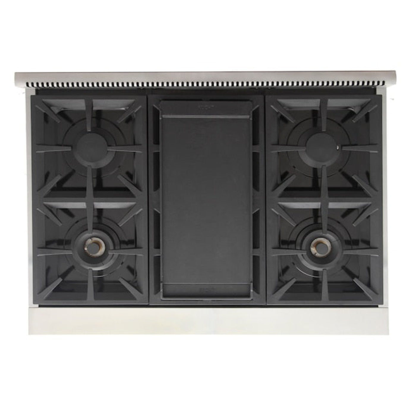 Kucht Professional 36" 5.2 cu. ft. Propane Gas Range in Cement Gray with True Simmer Burners, KFX3600X/LP-GY - KFX3600X/LP-GY