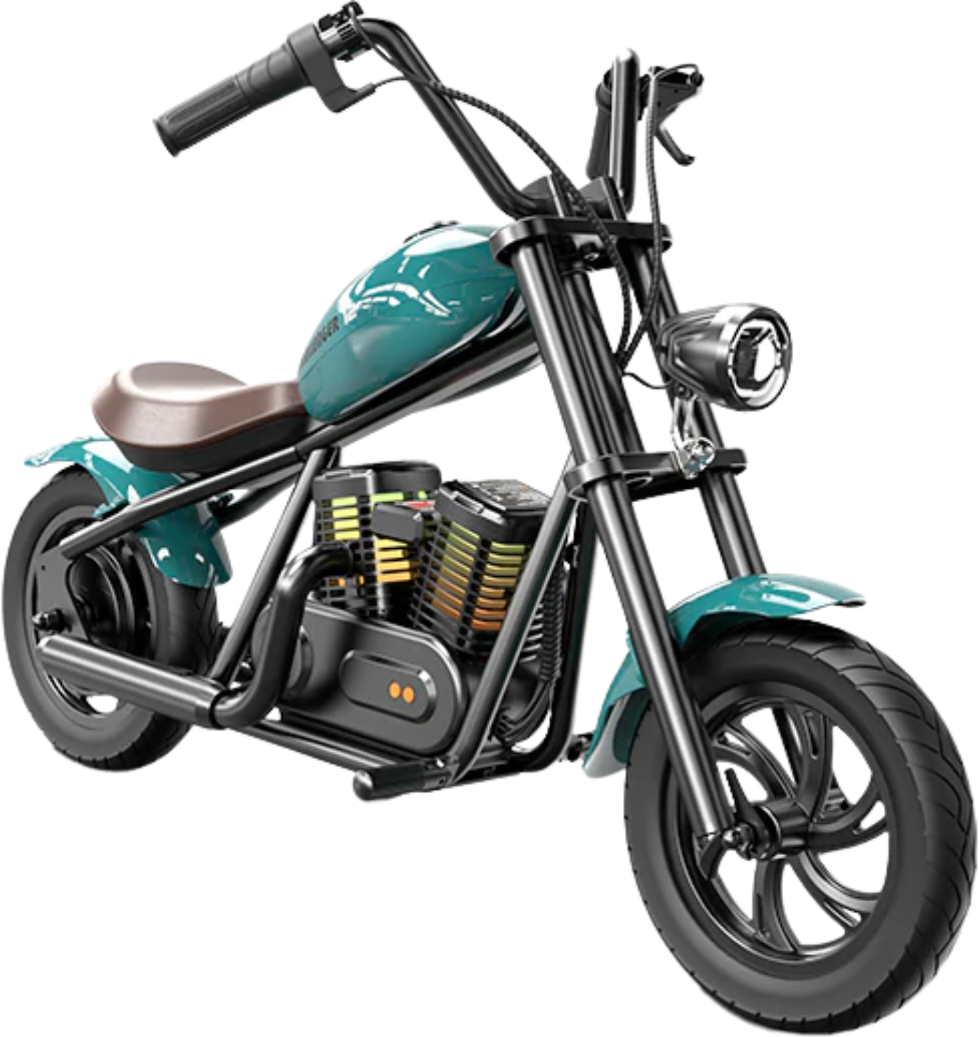 Hyper Gogo Challenger 12 Plus Electric Kids Motorcycle Bluetooth Speaker 21.9V 160W 10 MPH 7.5 Miles EL-MB07P New - EL-MB07P-ORANGE