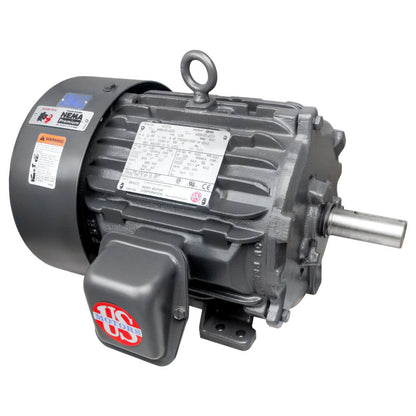 U.S. Motors HD25P2H Hostile Duty Three Phase TEFC Horizontal - Footed Motor - HD25P2H