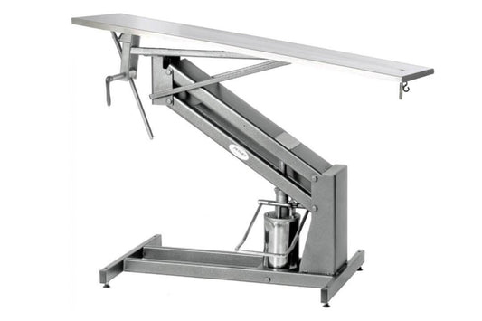 VetLine Hydraulic Veterinary Surgery Table with Foot Pump - TSZ-9020H-SV