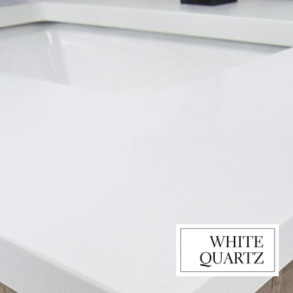 Jacques 36" x 22" Left Offset Bath Vanity - Backyard Provider