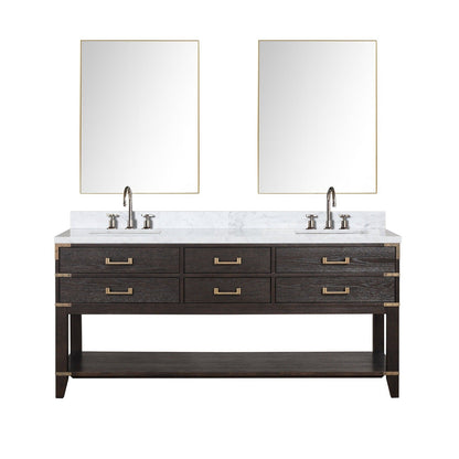 Norwalk 72" x 22" Double Bath Vanity - Backyard Provider
